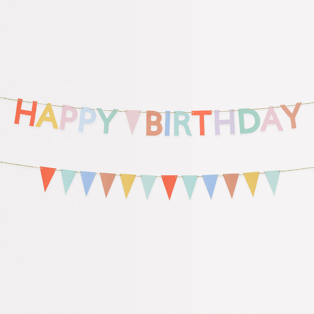 גרלנדת מיני יום הולדת  - meri meri