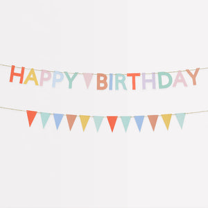 גרלנדת מיני יום הולדת  - meri meri