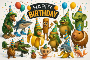 דף סוכר אכיל מוכן לעוגה -ריקבון מוח איטלקי  Italian Brainrot