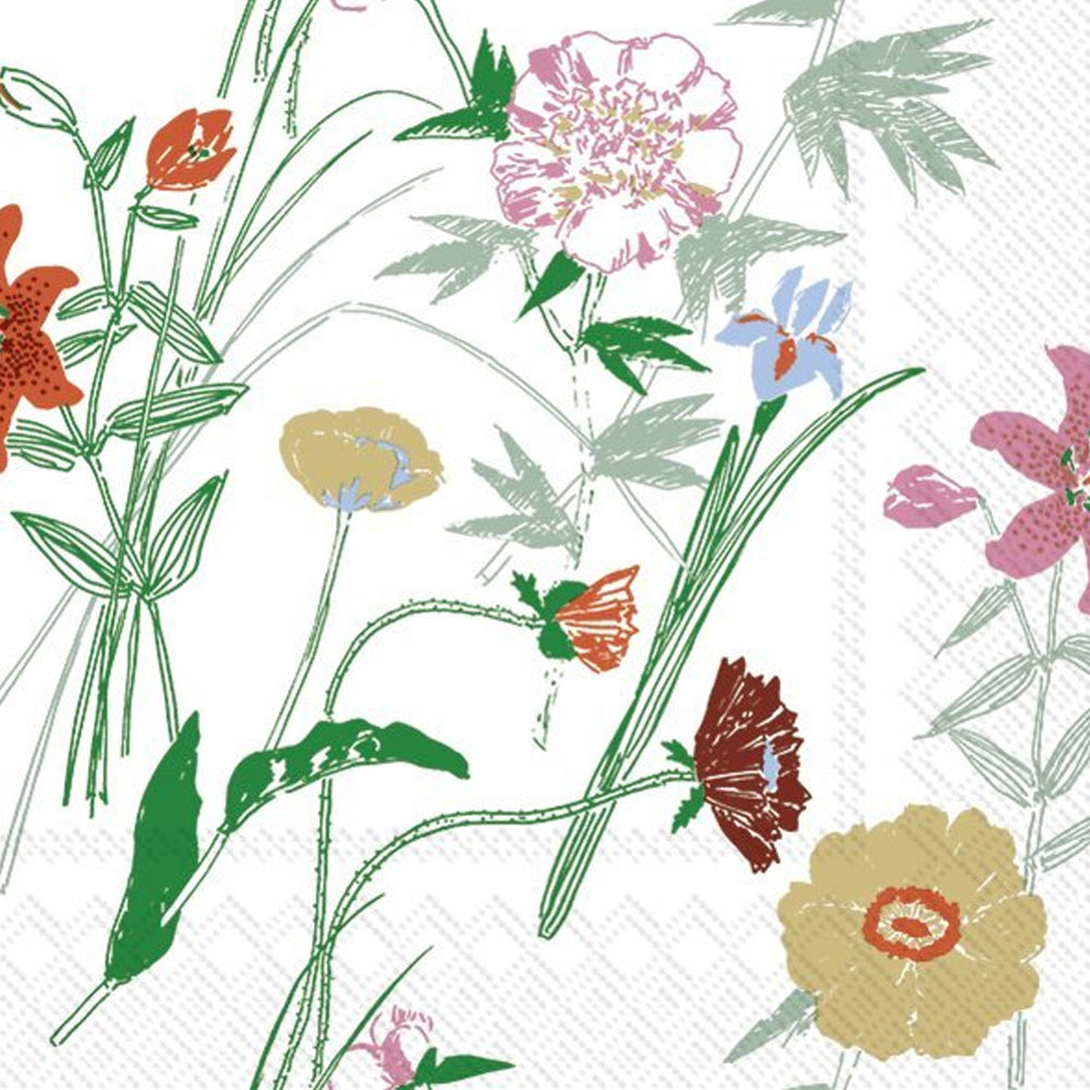 מפיות פרחים עדינים