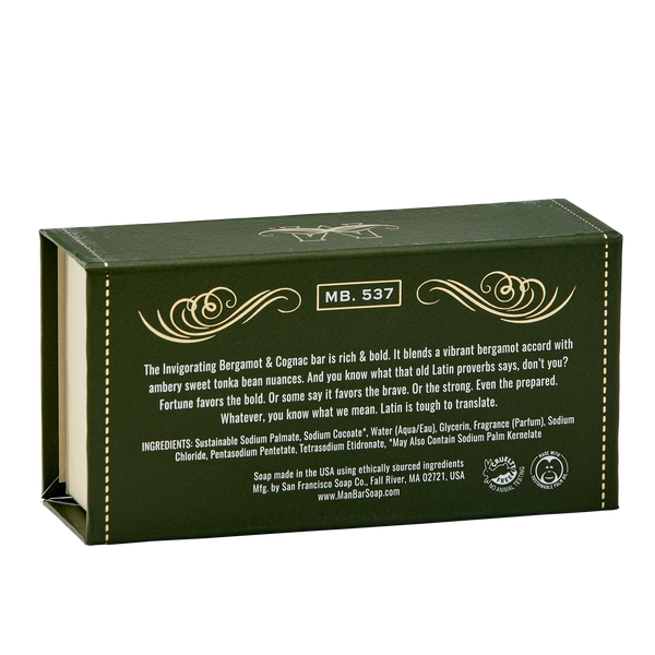 סבון "Man Bar" Invigorating Bergamot Cognac