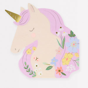 מפיות בצורת חד קרן - meri meri