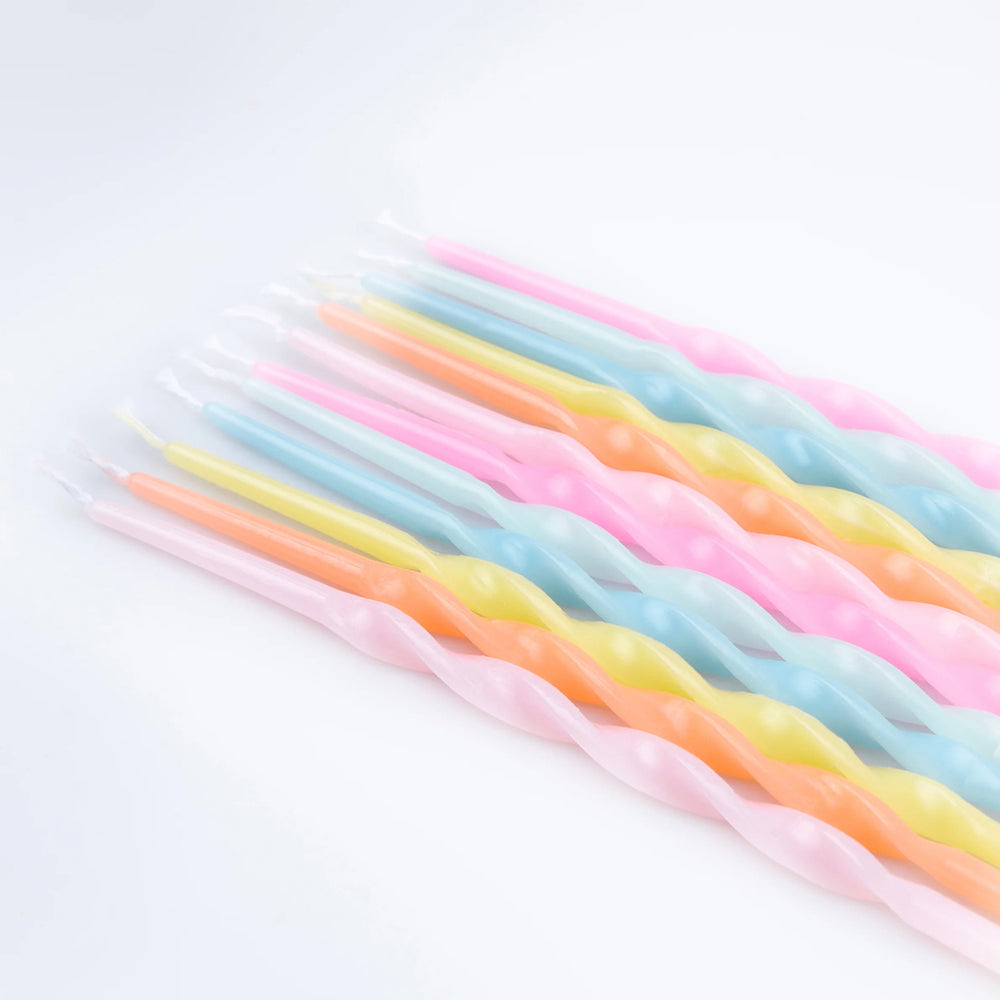 נרות ליברטי בצבעי פסטל  - meri meri