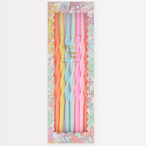 נרות ליברטי בצבעי פסטל  - meri meri