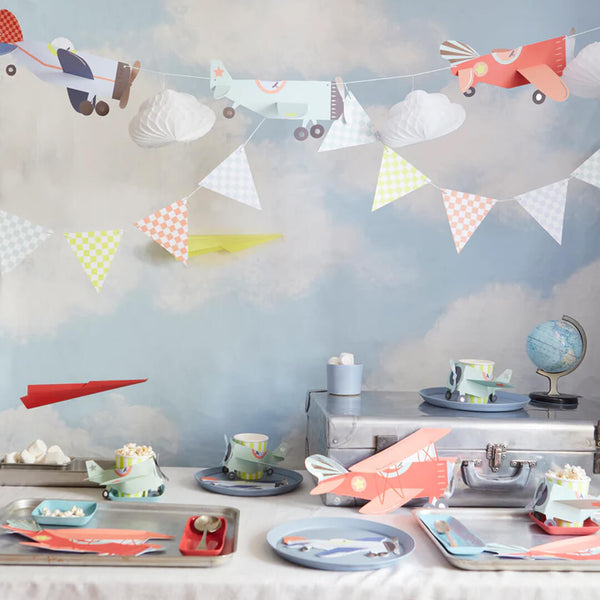 כוסות מטוסים - meri meri