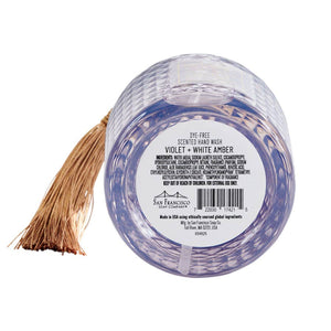 סבון ידיים Botanical Tassel Violet & White Amber