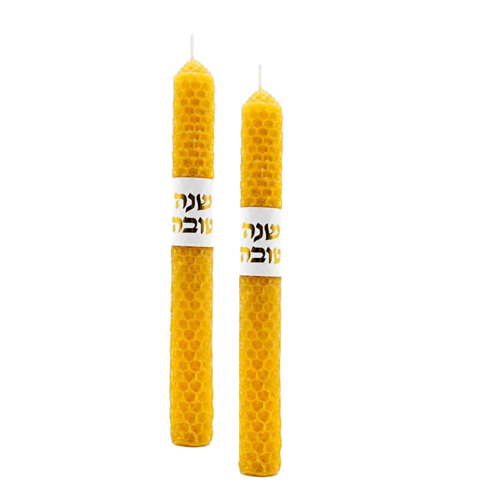 2 - יחידות נר חלת דבש דקורטיבי