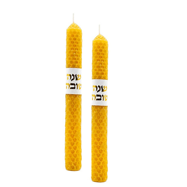 2 - יחידות נר חלת דבש דקורטיבי