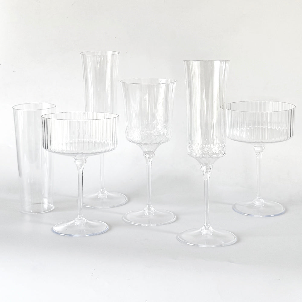 כוסות שתיה לונג שקופות