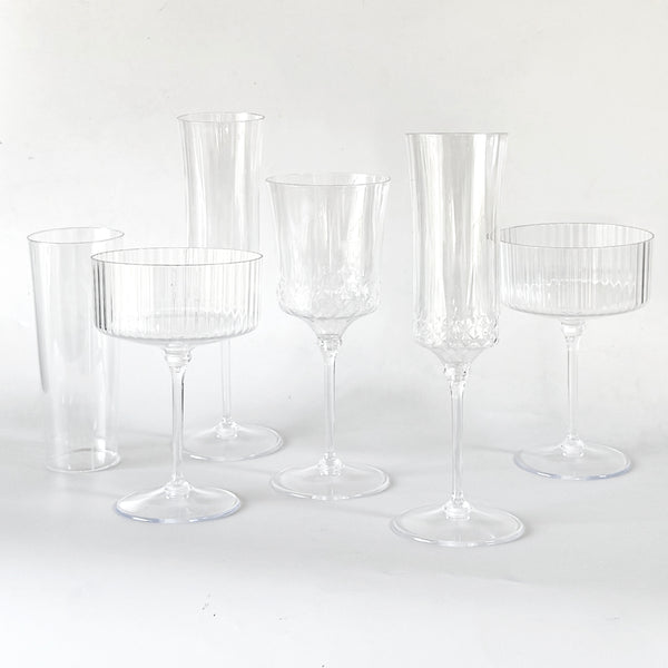 כוסות שתיה לונג שקופות