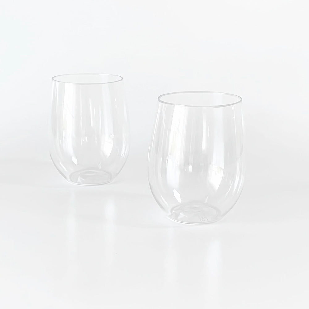 5 כוס יין שקופה יוקרתיות ללא רגל