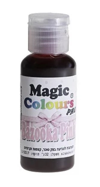 צבע מאכל ורוד בזוקה