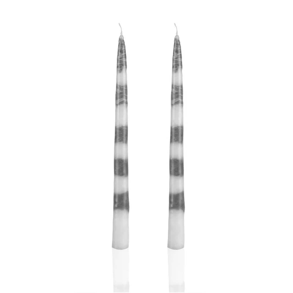 זוג נרות בוכים שחור לבן