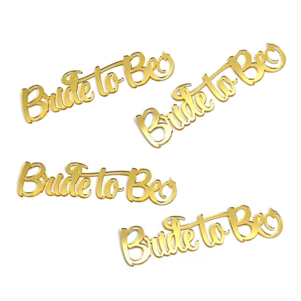 קישוט שולחן bride to be