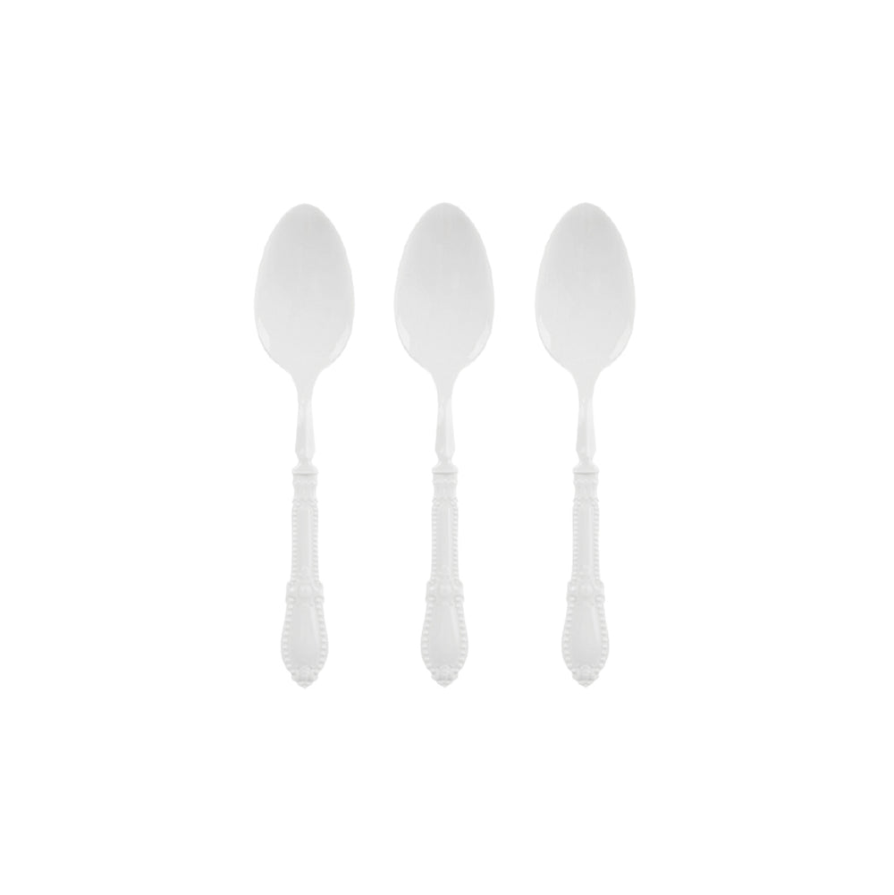 כפיות וינטג' לבן