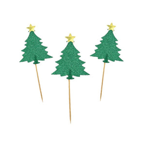 טופרים של עץ אשוח עם כוכב