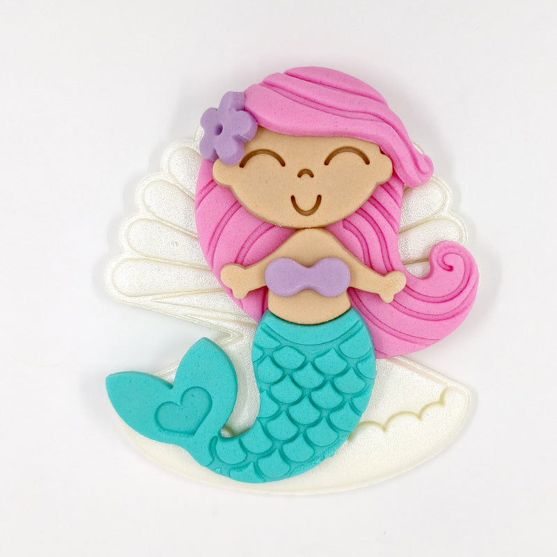 קישוט בצק סוכר - בת ים