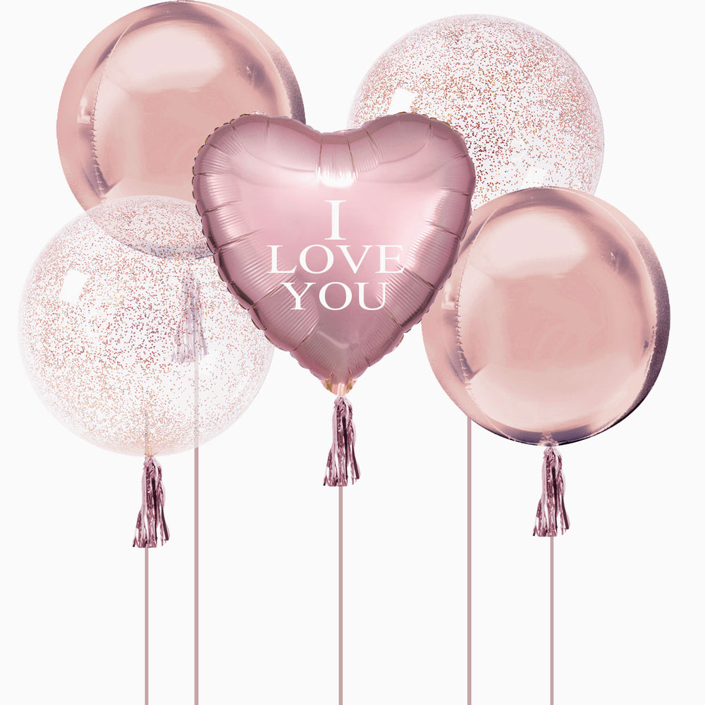 זר אהבה רוז גולד