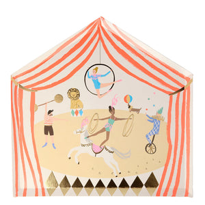 צלחות אוהל קרקס - meri meri