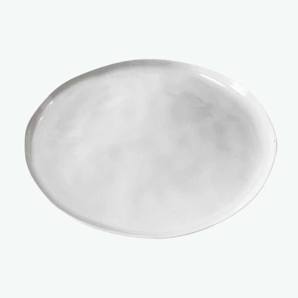 צלחות גדולות סוהו יוקרתיות צבע לבן