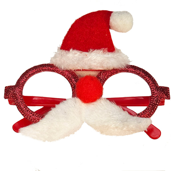 משקפי סנטה אדומות