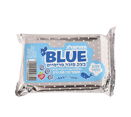 בצק סוכר טבעוני - כחול