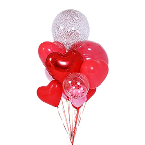 זר בלונים אדום