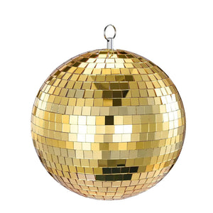 כדור דיסקו זהב קוטר 15 ס״מ