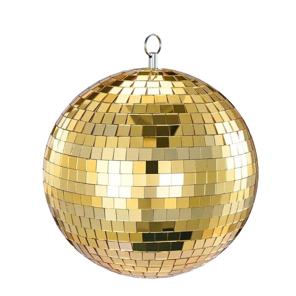 כדור דיסקו זהב קוטר 15 ס״מ