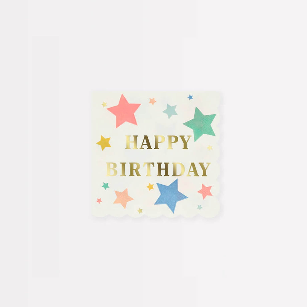 מפיות קוקטייל כוכבים