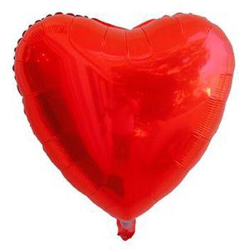 בלון מיילר לב אדום