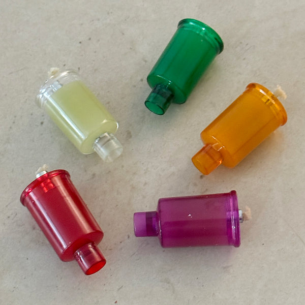 כוסיות שמן זית מוצק צבעוני