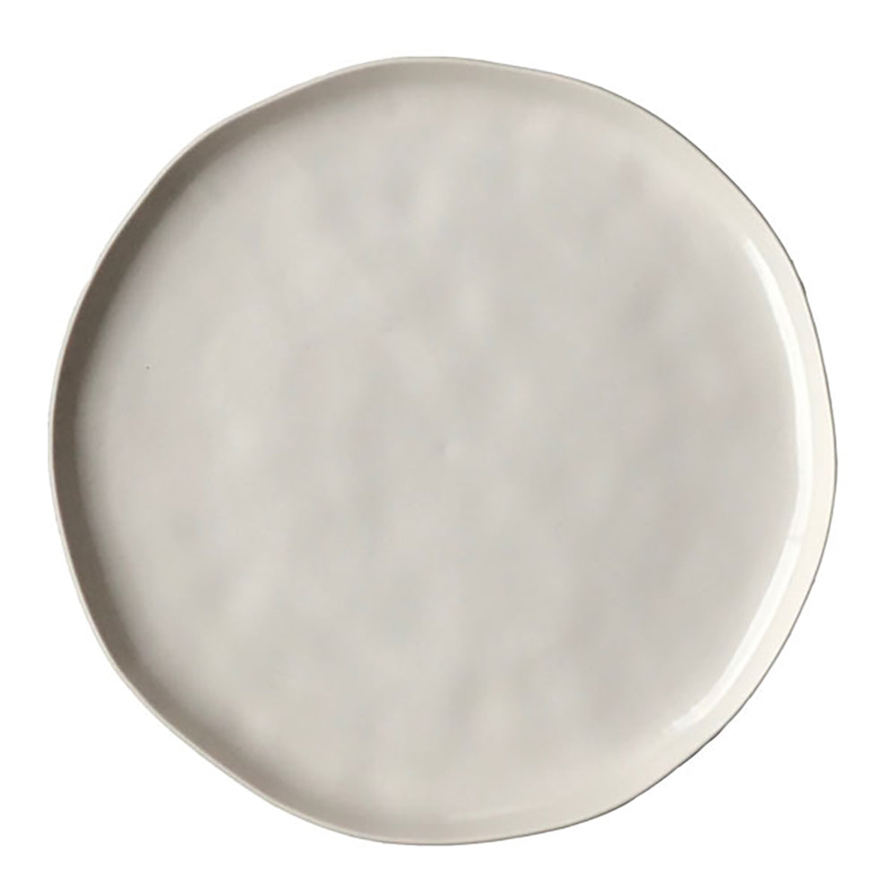 צלחות גדולות סוהו יוקרתיות צבע קרם