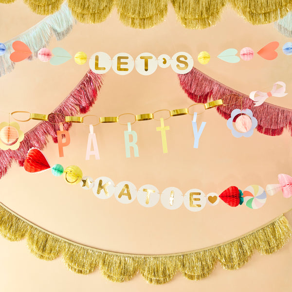 סט גרלנדות Charm Party Meri Meri
