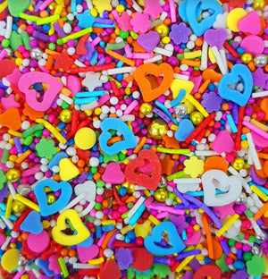 סוכריות לעוגה מיקס פנטזיה צבעוני