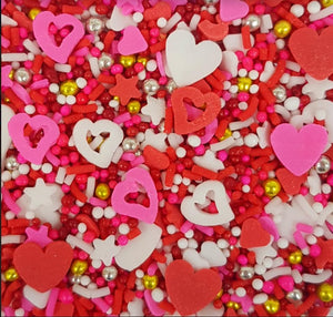 סוכריות לעוגה מיקס פנטזיה אדום