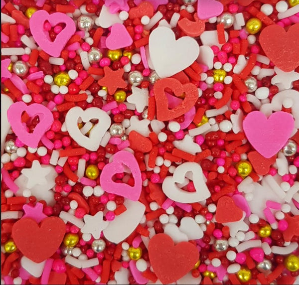 סוכריות לעוגה מיקס פנטזיה אדום