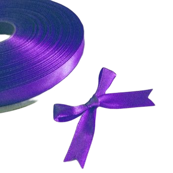 גליל סרט סאטן סגול עובי 1 ס"מ