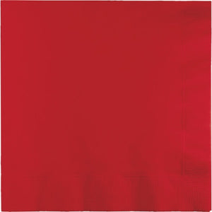 מפיות גדולות 2 שכבות אדום