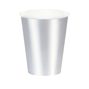 יחידות 20 כוסות נייר כסף