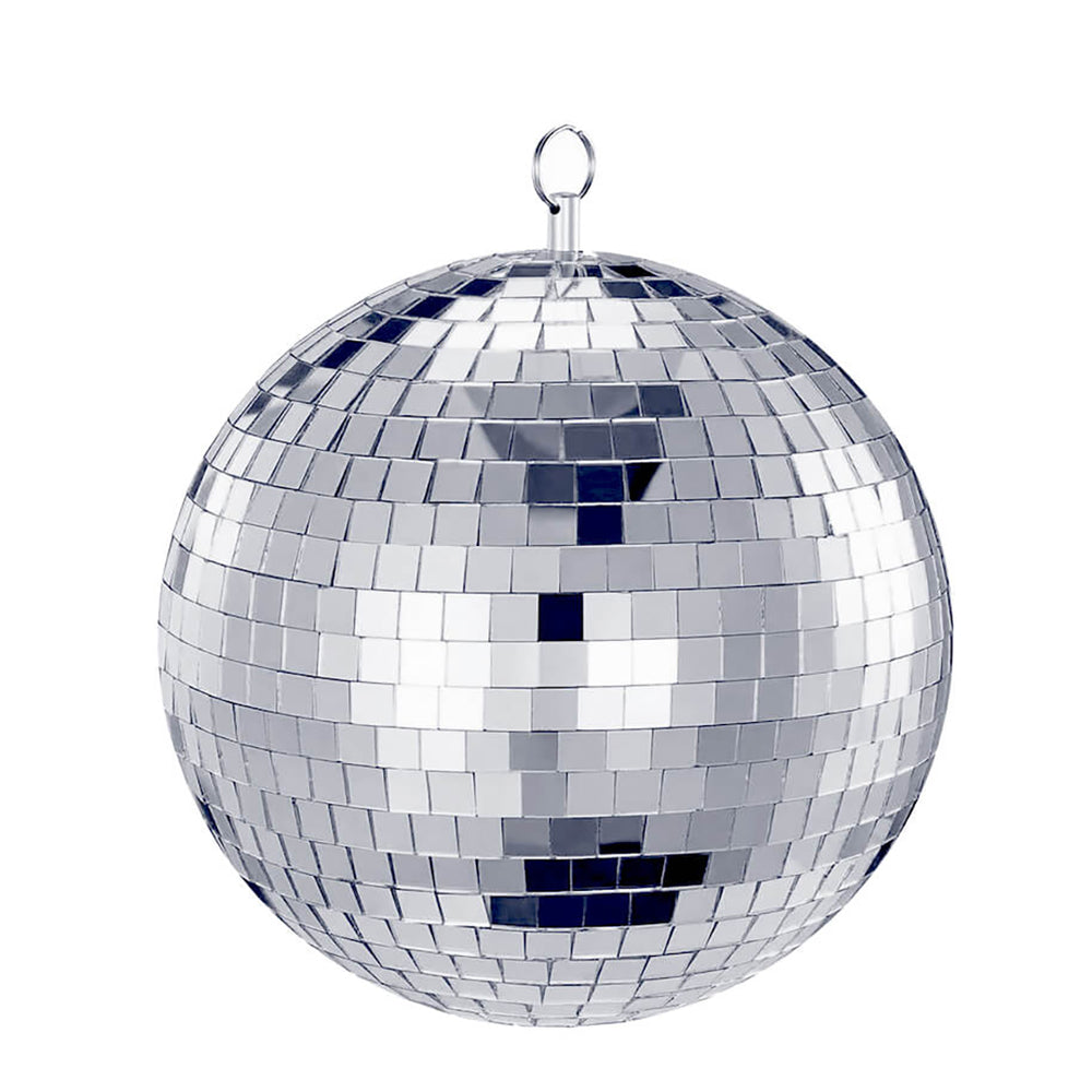 כדור דיסקו כסף 15 ס״מ