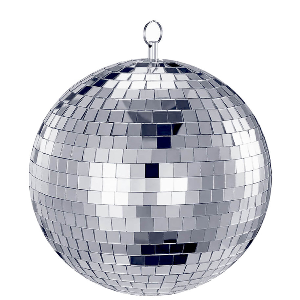 כדור דיסקו כסוף קוטר 20 ס״מ