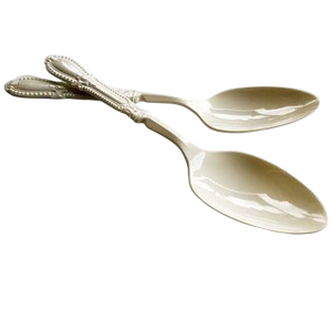 כפות הגשה וינטג' קרם