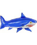 בלון הליום כריש כחול