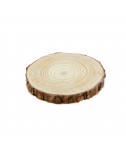 מגש בול עץ טבעי קטן- 17 ס"מ