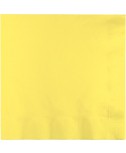 מפיות גדולות 2 שכבות צהוב מימוזה