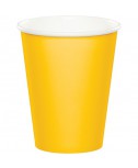 כוסות נייר צהוב