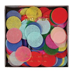 קונפטי עיגולי נייר צבעוניים - Meri Meri