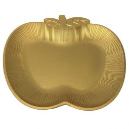 מגש זהב בצורת תפוח