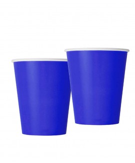 כוסות נייר כחולות